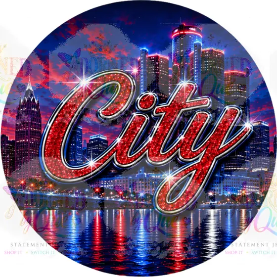 City Girl Detroit earrings by Adorned by Que